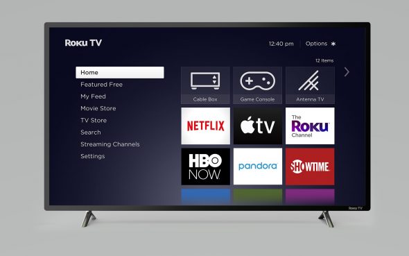 roku tv inerface