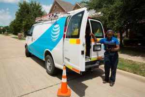 AT&T technician