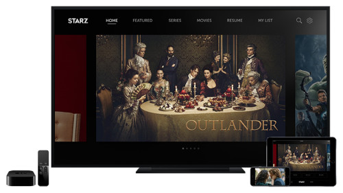 Starz subscription streaming app