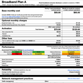 Broadband Label