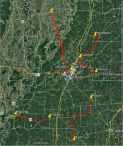 C Spire Fiber Map C Spire Entergy Fiber Infrastructure Map - Telecompetitor