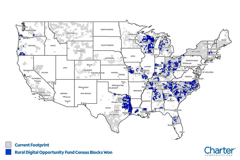 With RDOF Support, Charter Commits 5 Billion for Rural Broadband