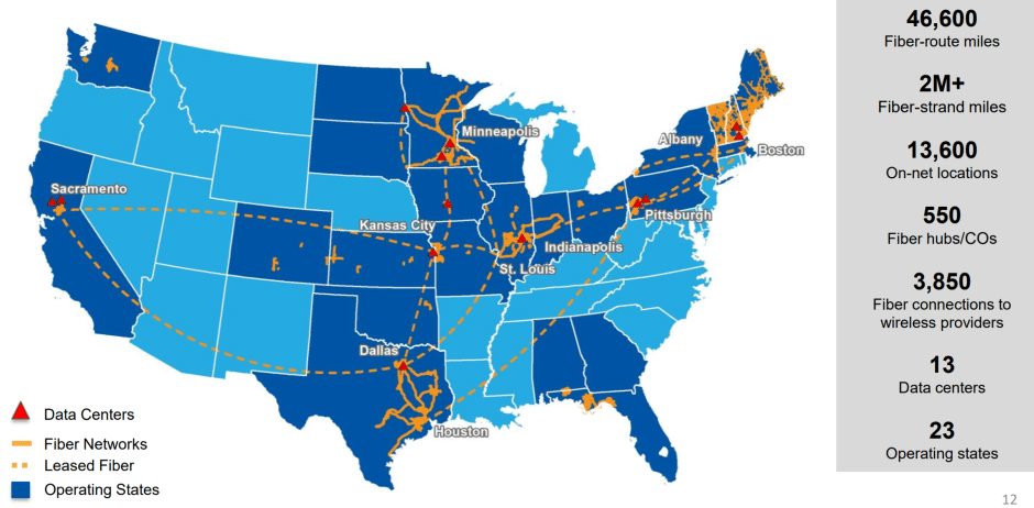Consolidated Network Map