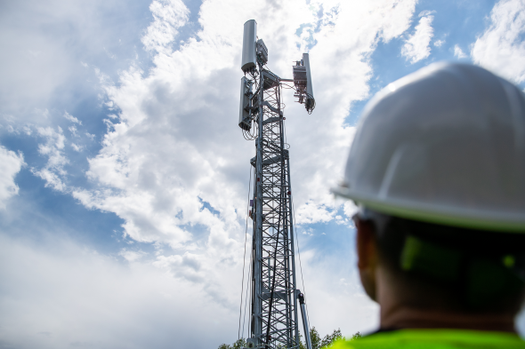 dish wireless tower