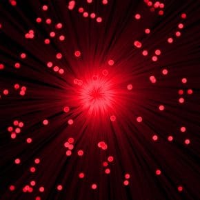 Fiber Optics Red