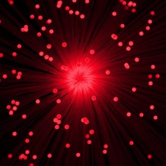 Fiber Optics Red