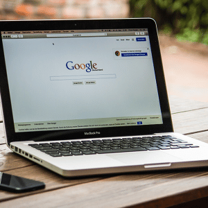 Google Fiber, Google Browser on Macbook
