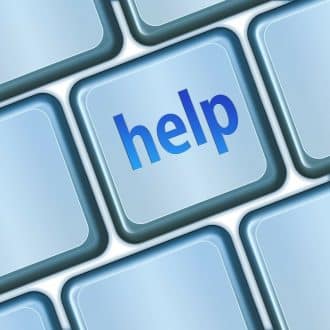 Help button on keyboard