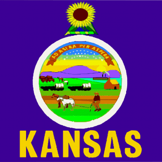 Kansas State Flag