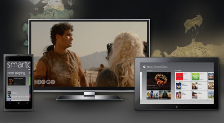 Microsoft SmartGlass UI
