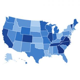 Pew State Broadband Map