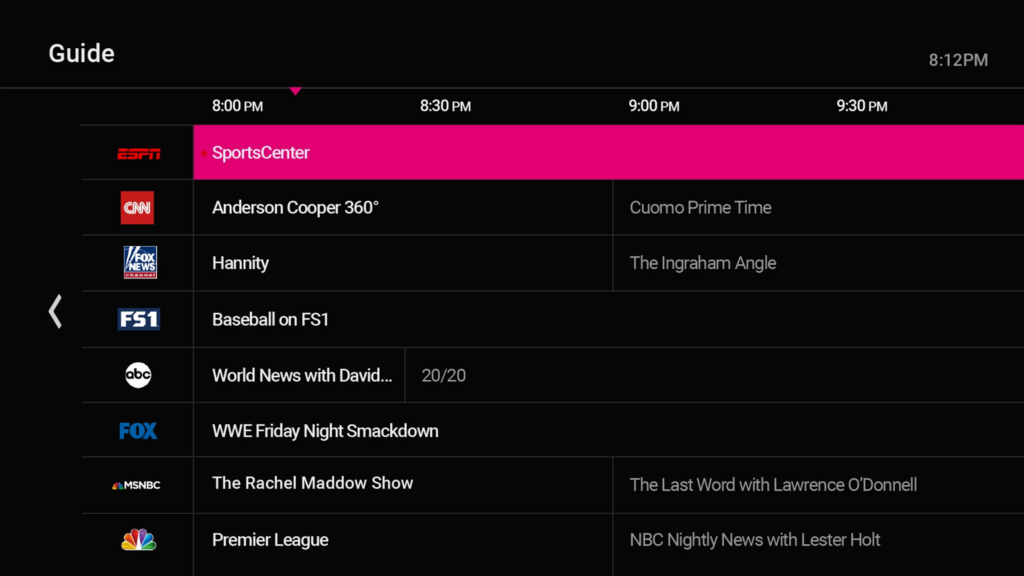t-mobile streaming tv user guide