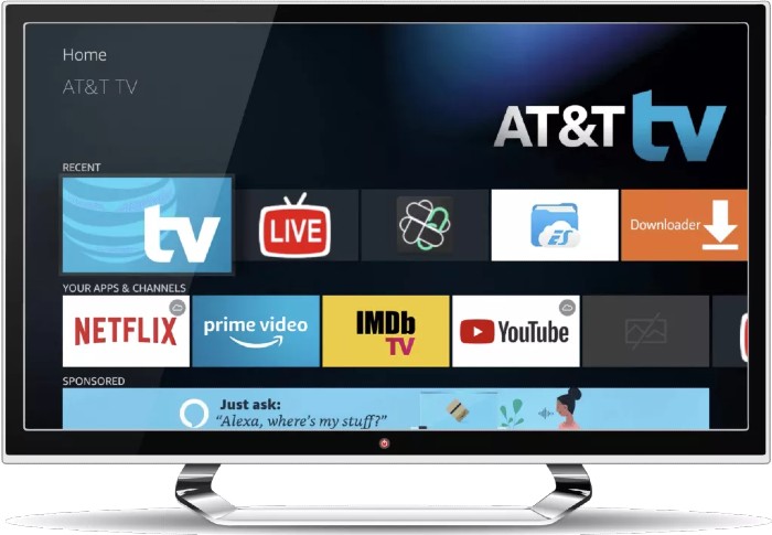 AT&T TV Interface (Source: AT&T)