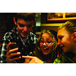children on smartphone