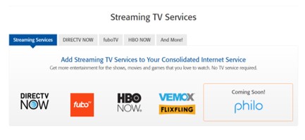 Consolidated streaming OTT