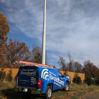 data stream broadband truck