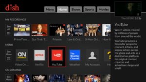 dish youtube deal