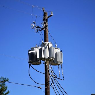 electric utility pole