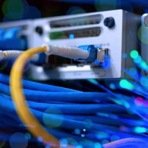 fiber optics rack