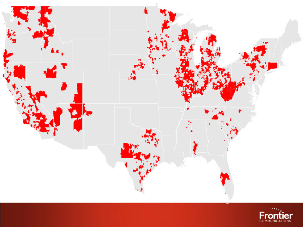 frontier network map