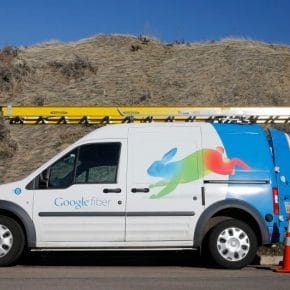 Google Fiber Truck