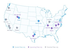 Google Fiber Footprint