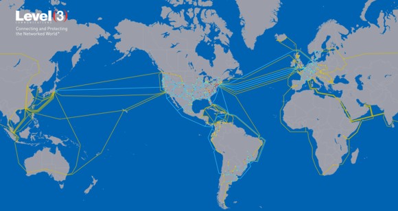 Level 3 Fiber Map Level3-Network-Map - Telecompetitor