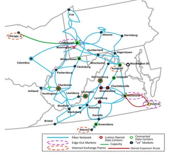 Lumos Internet Coverage Map Lumos-Network-Map - Telecompetitor