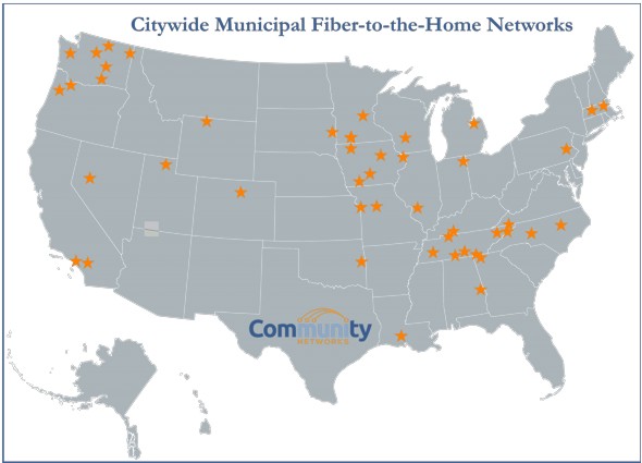 list of municipal networks