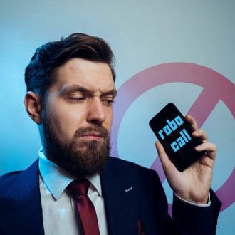 Caller annoyed by robocalls