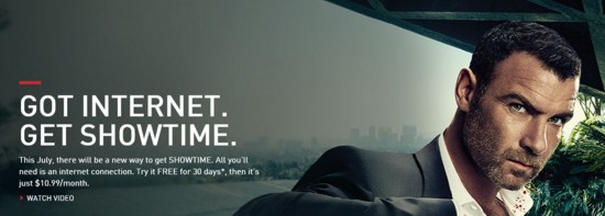 Source: Showtime Homepage