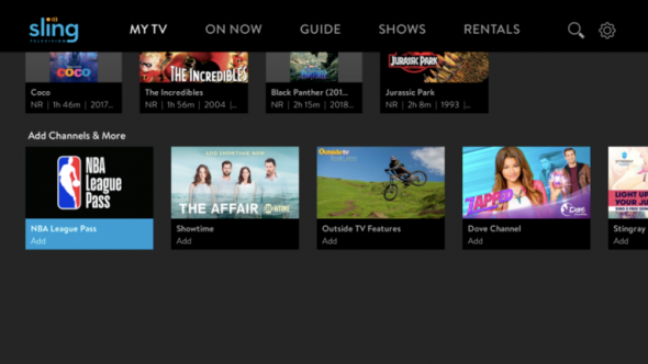 sling tv enhancements