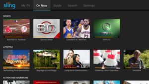 comcast x1 sling