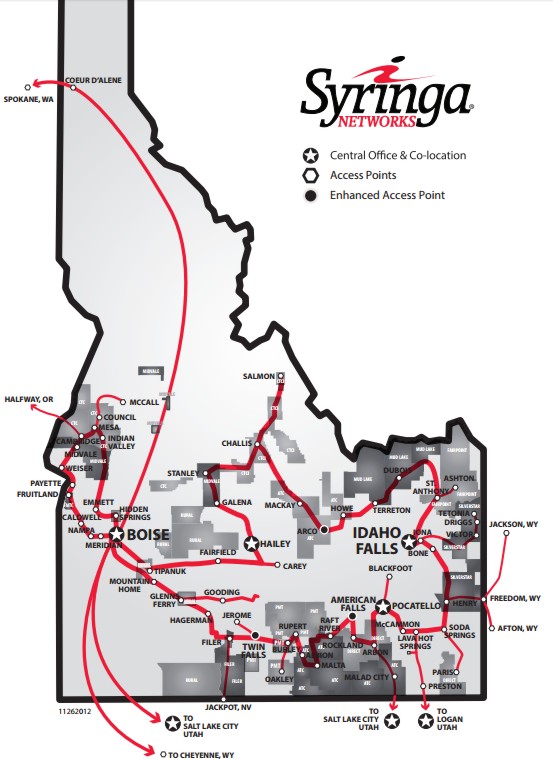 Syringa Networks Network