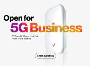 Verizon 5G business