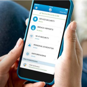 at&t mobile security on smartphone