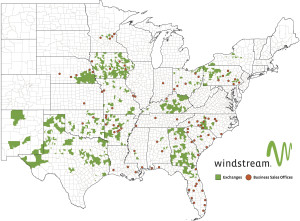 Windstream Residential Network Map