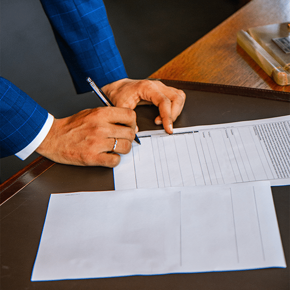 Signing Paper