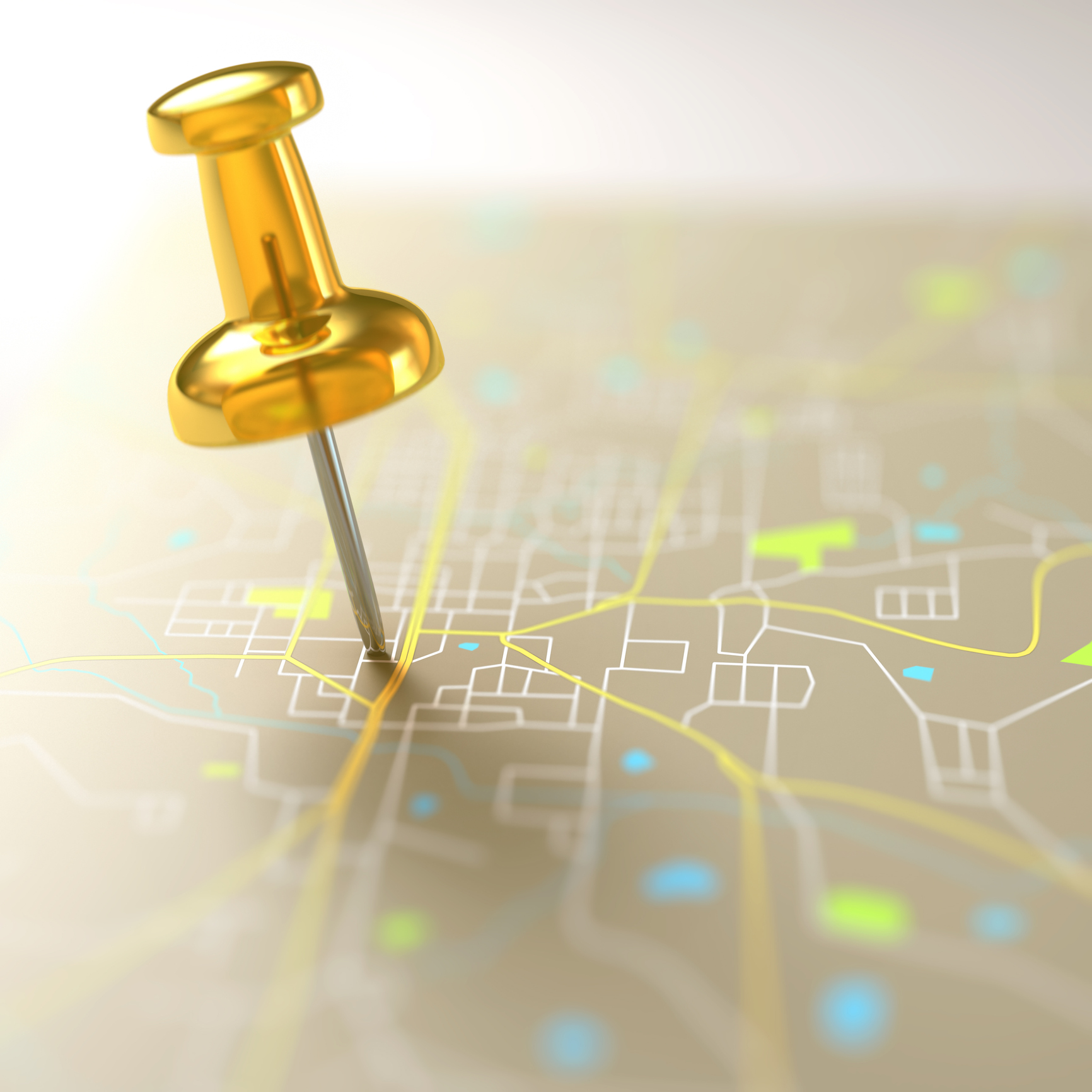 location pin