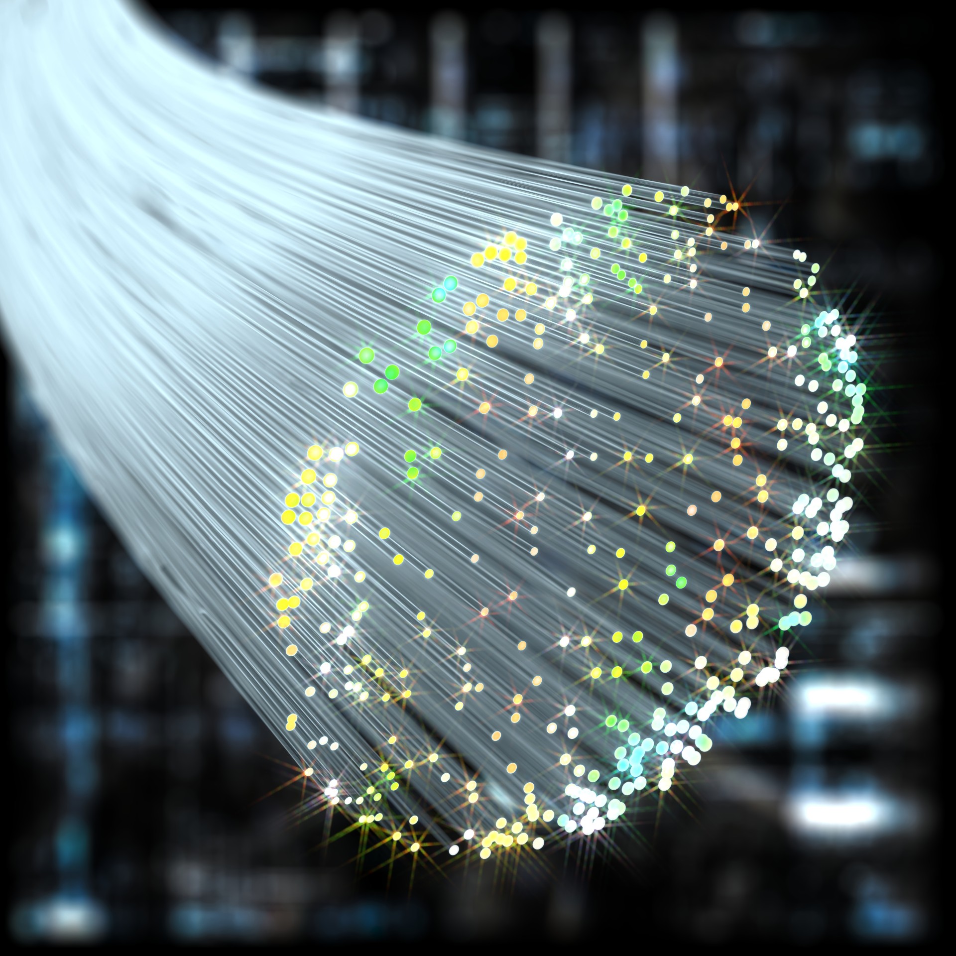 fiber optics array