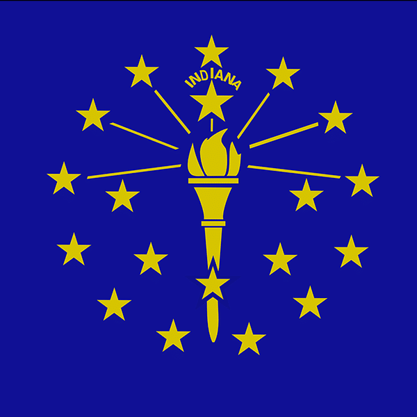 Indiana State Flag