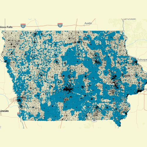 Iowa Releases Broadband Map, Opens Challenge Window