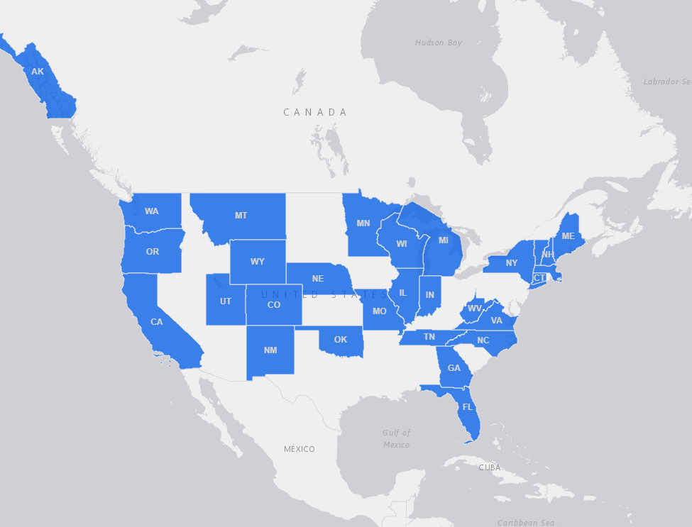 NTIA Broadband Availability Map Now Has 30 State Participants
