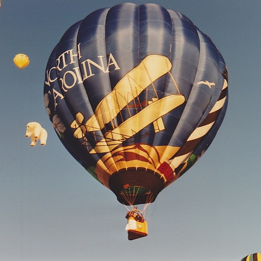North Carolina Hot air balloon