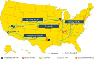 ANZ Communications Network Map