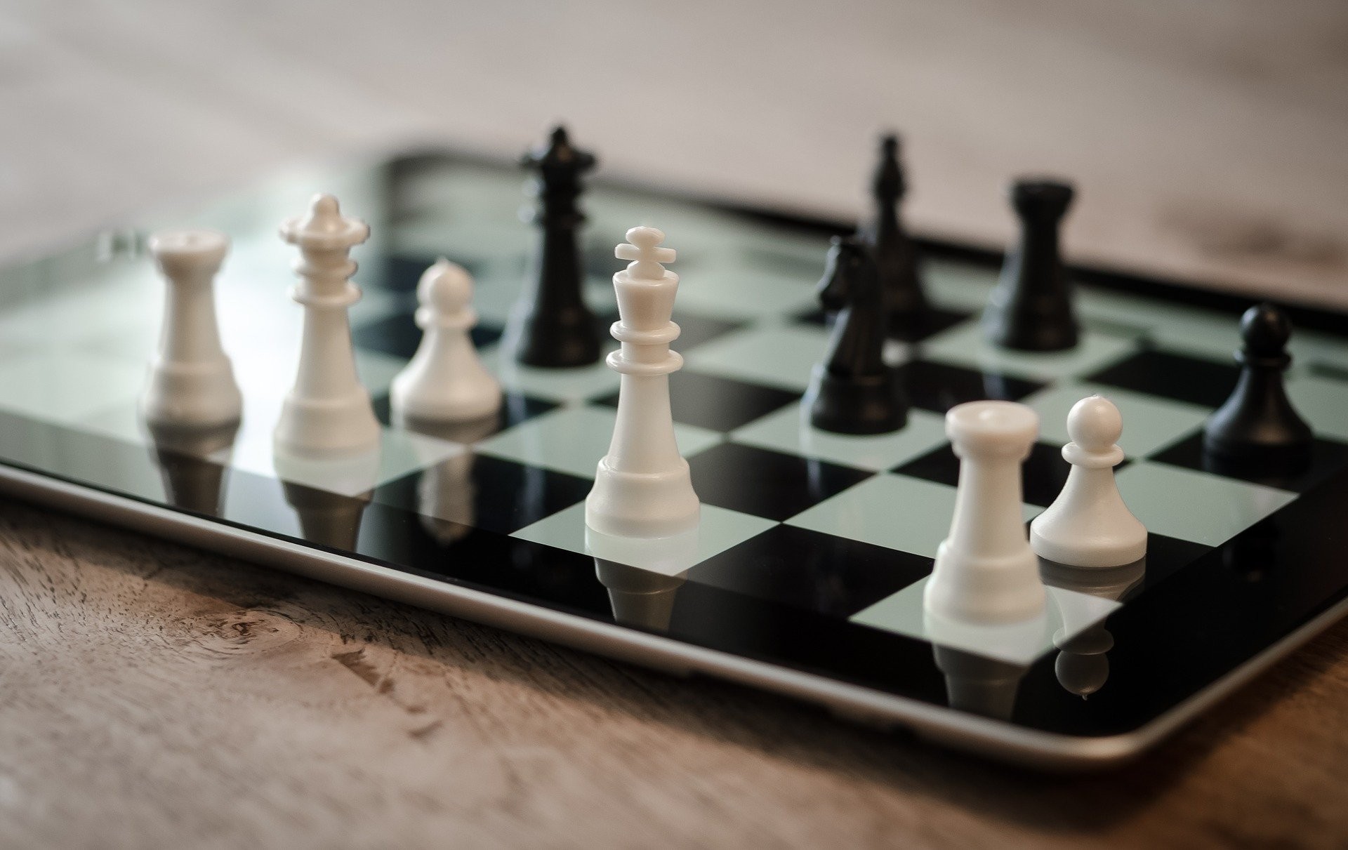 chess on an ipad