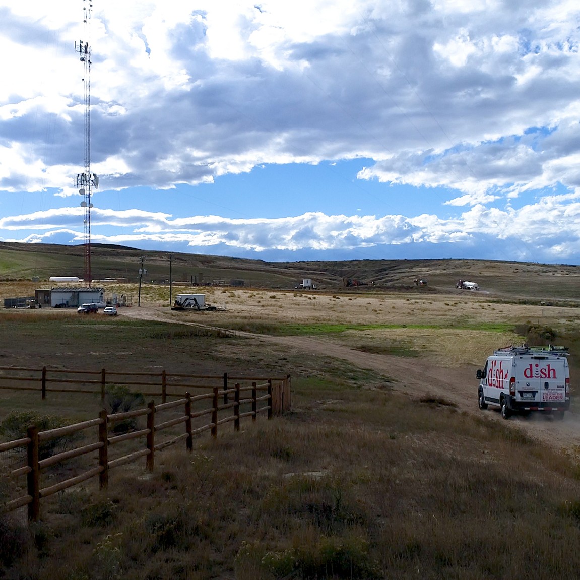 dish wireless cell site