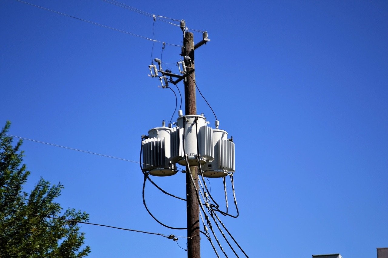 electric utility pole