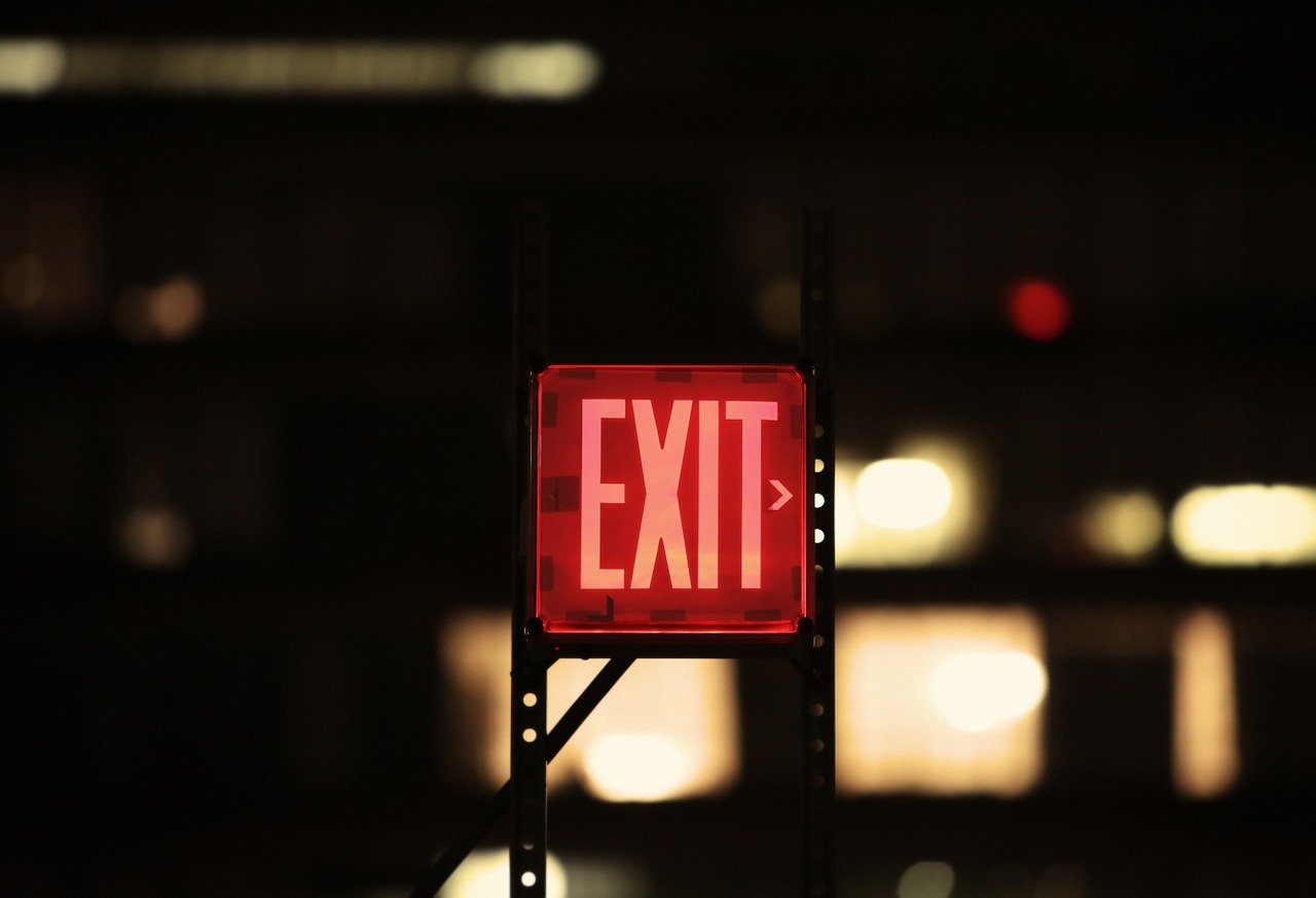 frontier exit bankruptcy sign