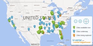 AT&T GigaPower Footprint